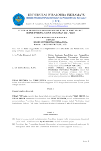 Image of KONTRAK PENELITIAN Dr. H. DADUN, M.Pd.